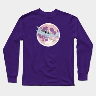 Cirrus SR22 Purple Moonlight Long Sleeve T-Shirt